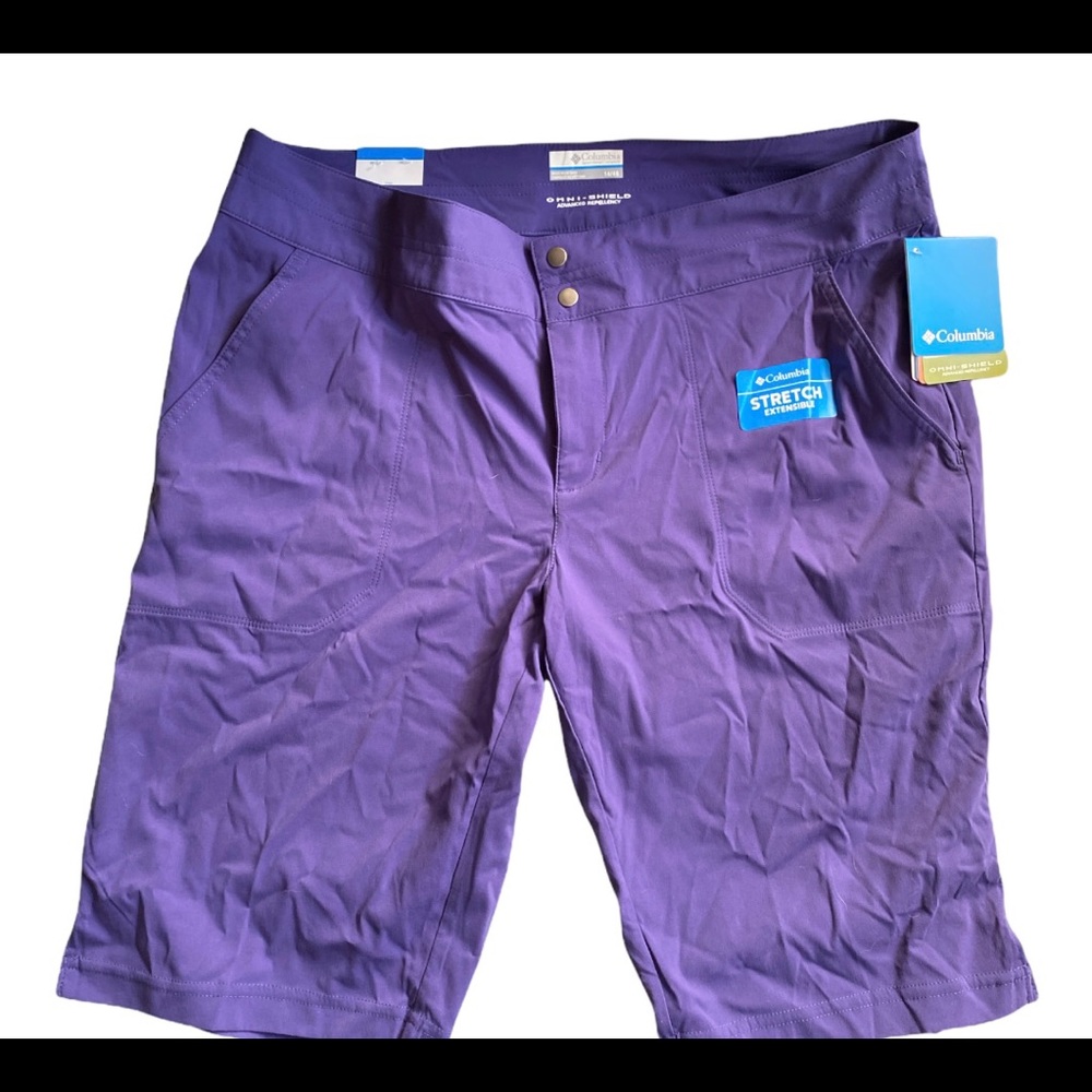 New with tags Columbia stretch hiking shorts